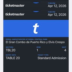 Ala venta Entradas Miami Doral