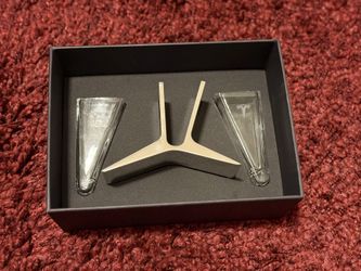 Tesla Sipping Glasses and Stand