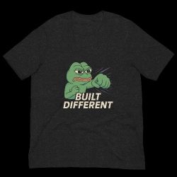 Built Different Pepe T-shirt