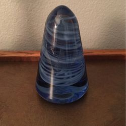 Paperweight By Mary Kay Simoni Art Glass Paperweight
