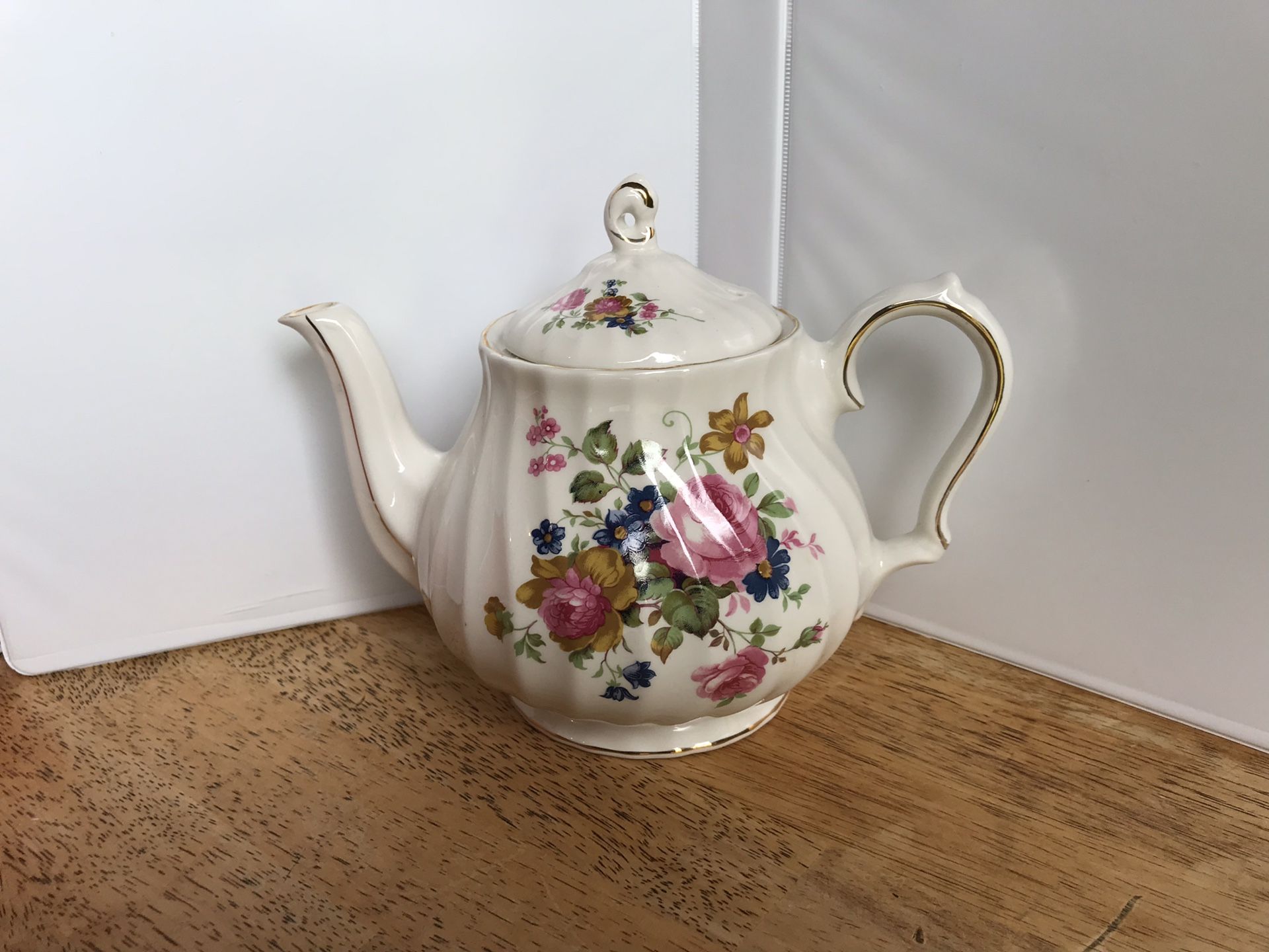 Vintage Saddler Tea Pot