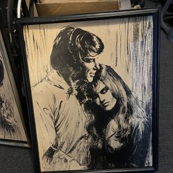 Vintage Wall Art 60’s-70’s Mid Century 
