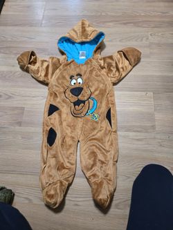 Scooby costume, 12 months