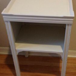 White Wooden Occasional Table 