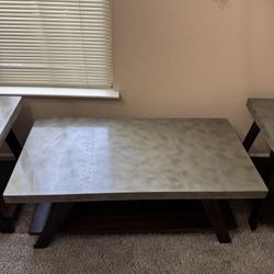 Coffee Table And Side Tables 