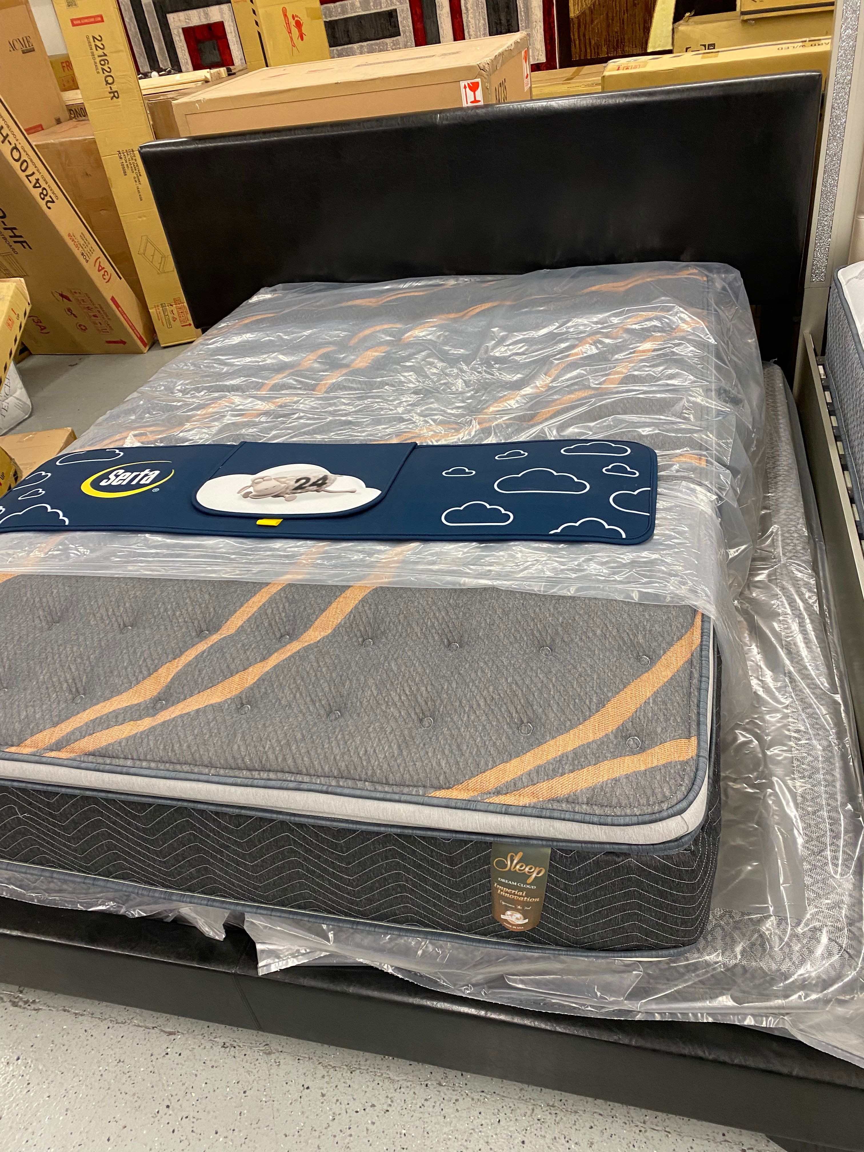 furniture mattress bed frame box spring twin full queen king