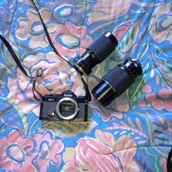 vintage Vivitar XV-1 35mm film camera