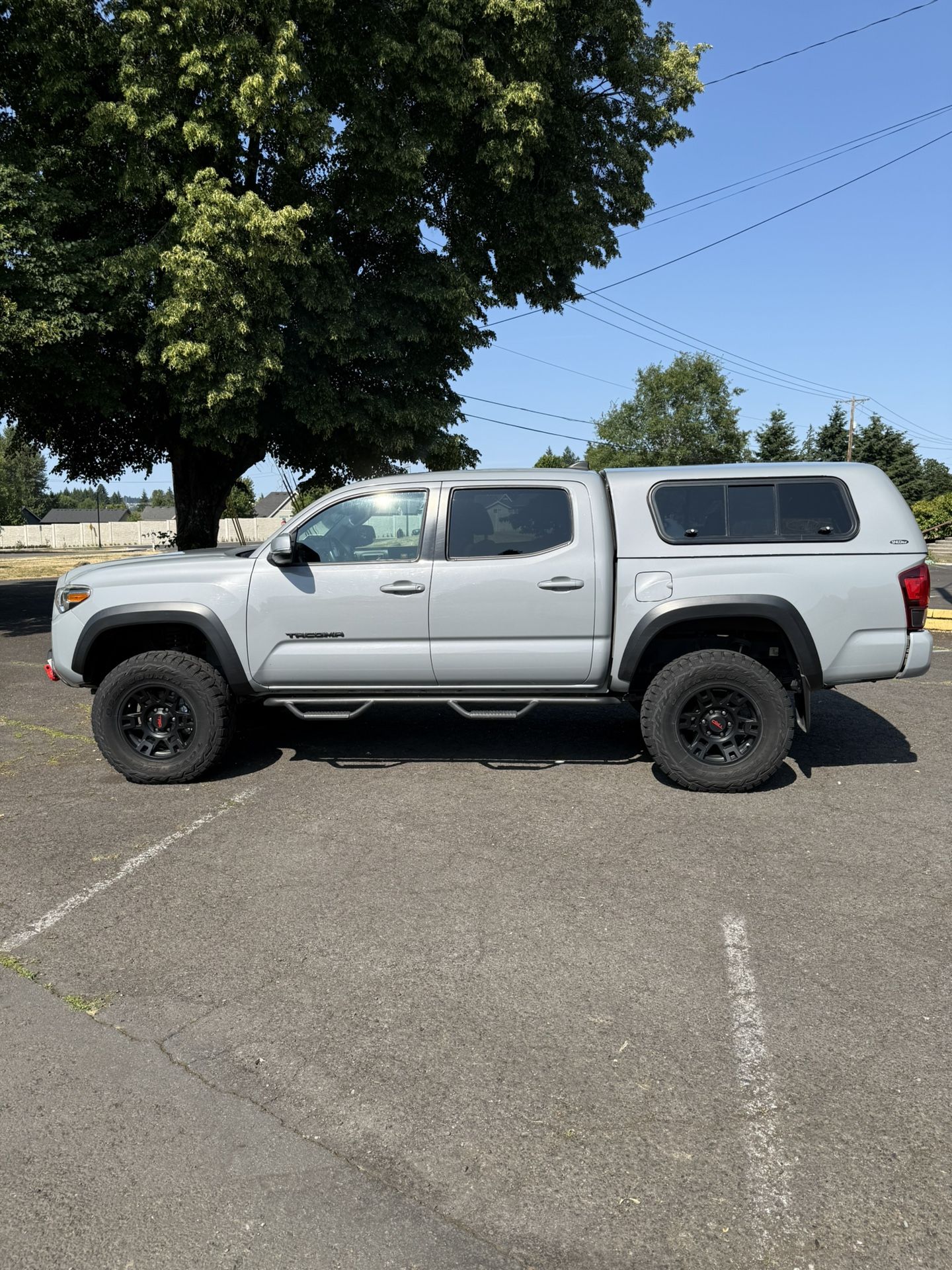 Snug Top Rebel Canopy - Cement Gray - Toyota Tacoma - 2016-2023