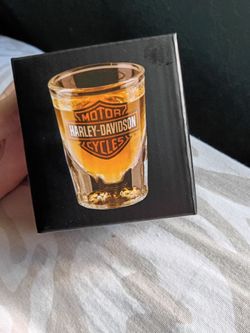 Shot glass Harley Davidson