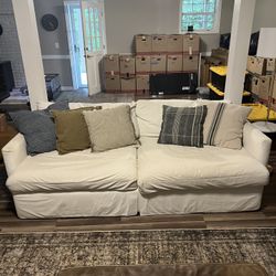 Crate And Barrel Comfy Couch!