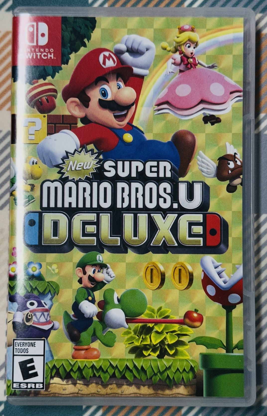 New Super Mario Bros. U Deluxe Nintendo Switch Game Tested Works Fast Shipping