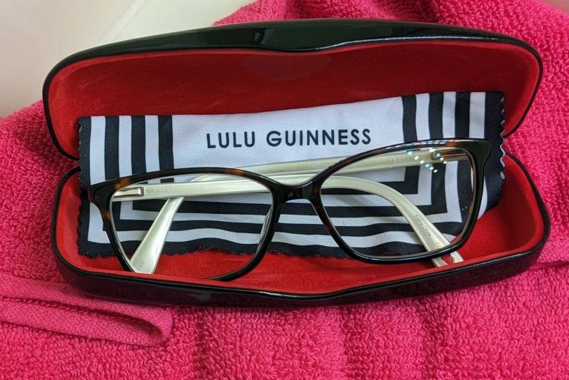 LULU GUINNESS GLASSES