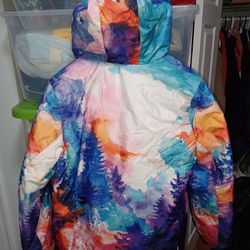 Girl's Zero Xposur Boarding Co Ski Jacket Size 16