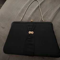 Black And Gold Purse