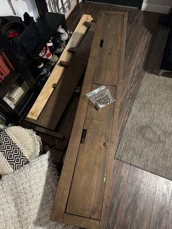 Last chance | Cal King Size Platform Bed Frame with Storage