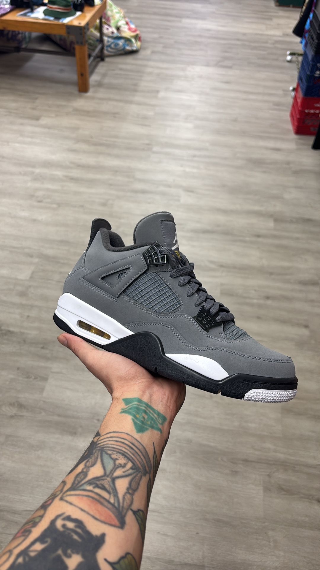 Jordan 4 Cool Grey