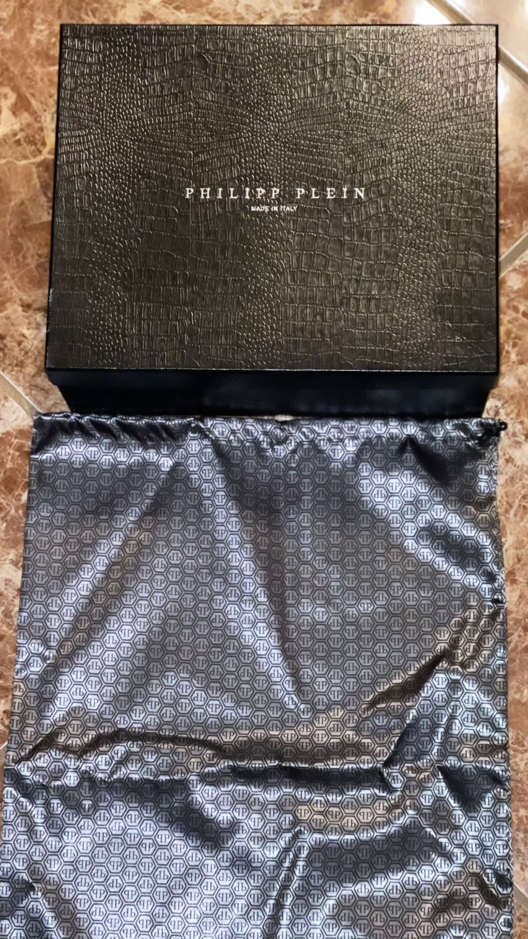 Empty Box + Soft Bag (Philipp Plein ,Saint Laurent ,Saint Laurent Paris , Versace ) $25 Each Or Best Offer 