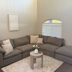 Grey Cloud Couch Sectional 