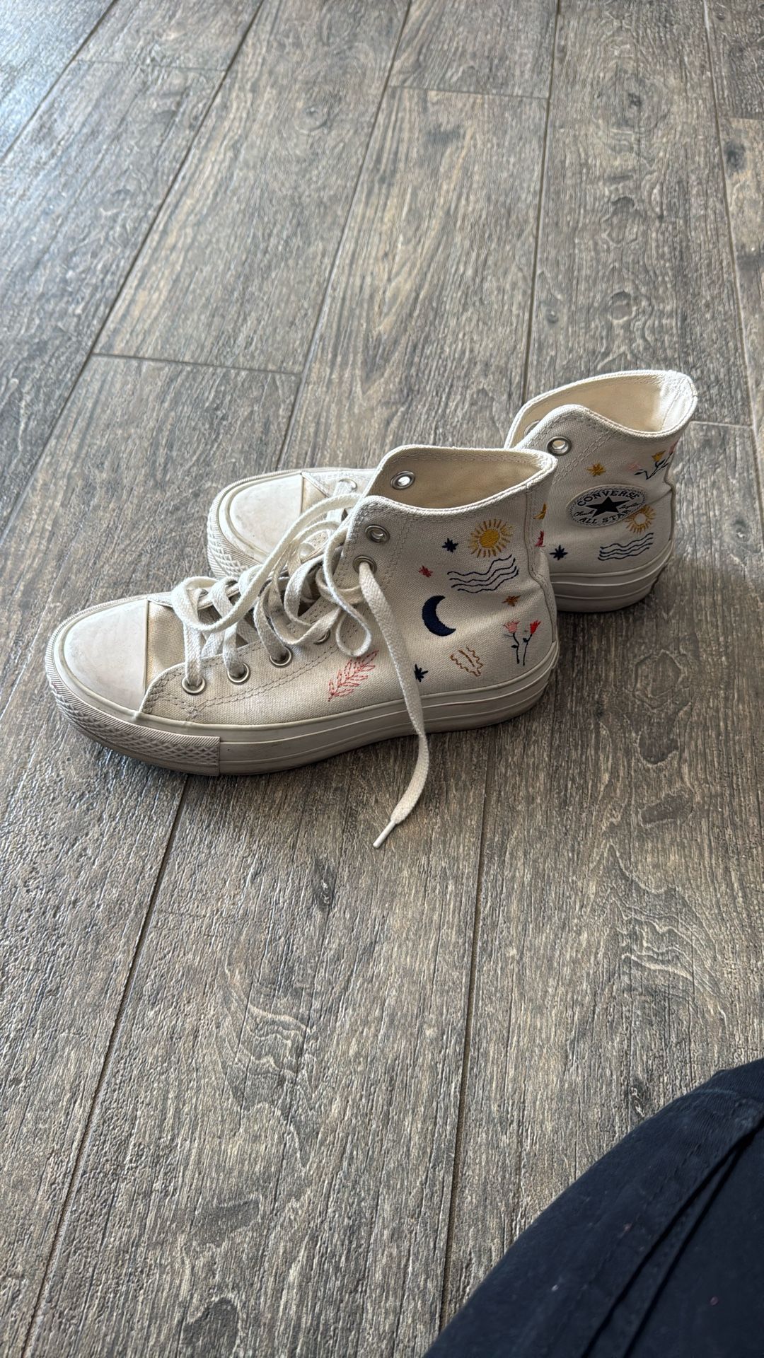 Converse All Star Platform High 'It's Okay To Wander - Egret