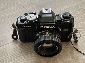 Minolta X700 With  50mm Lens