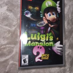 Nintendo Switch Luigi Mansion  2 [DON'T ASK ME IF IT AVAILABLE]