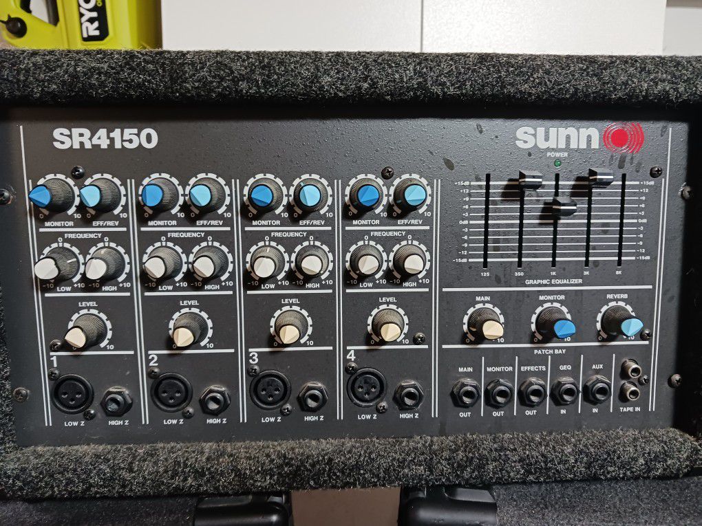 Sunn SR4150 300 Watt 4 Channel Board