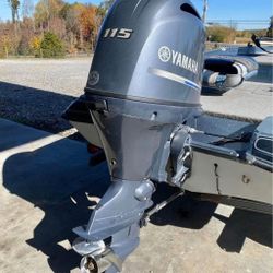 2016 115HP Yamaha 4 Stroke