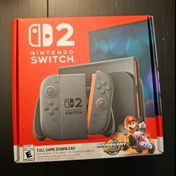 Nintendo Switch 2 With Mario Kart World Download