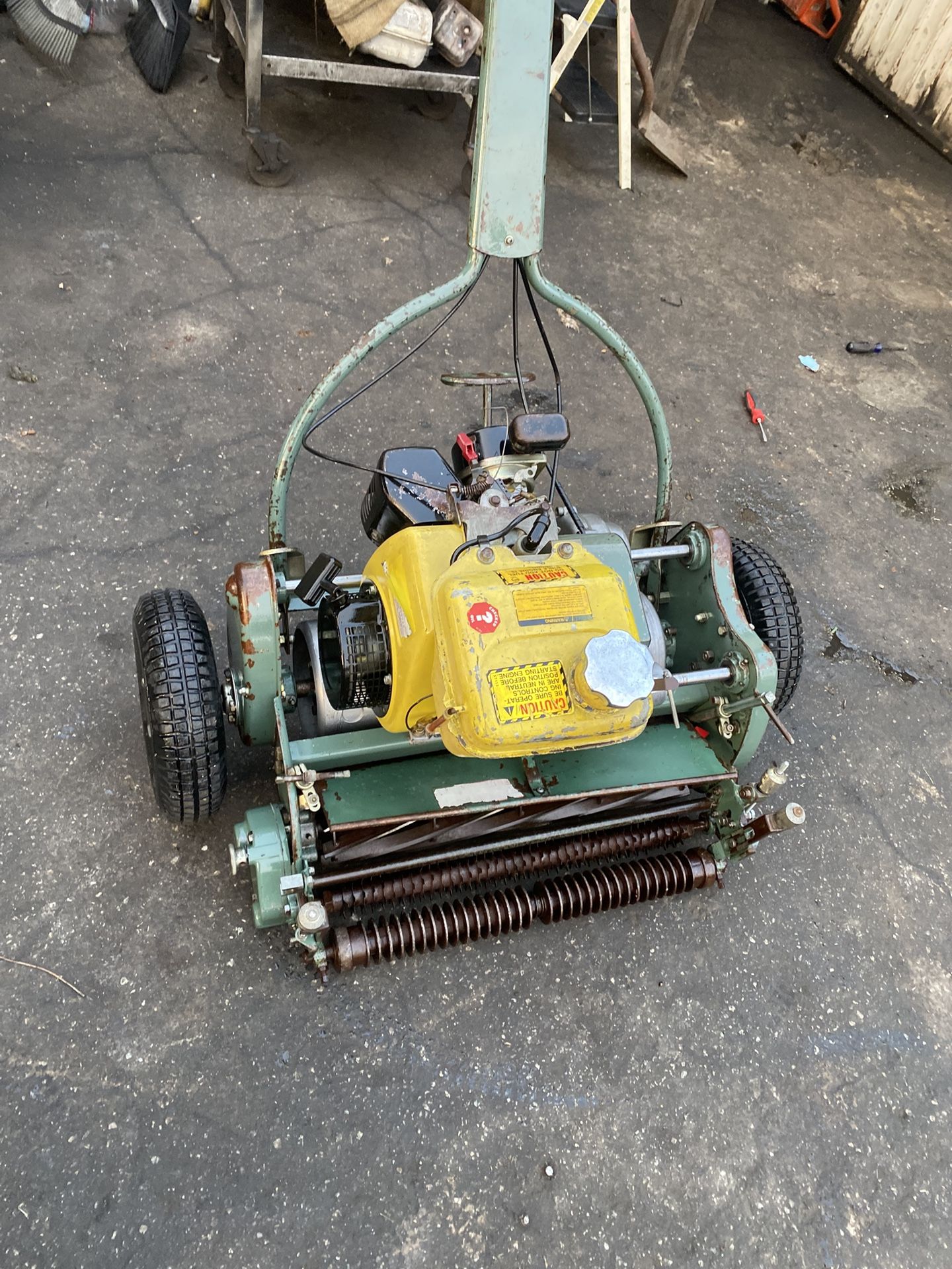 Greens Lawn Mowers Reel Mowers