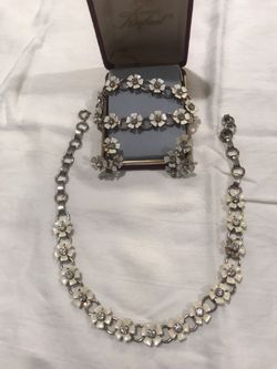 Vintage Daisy Jewelry Set