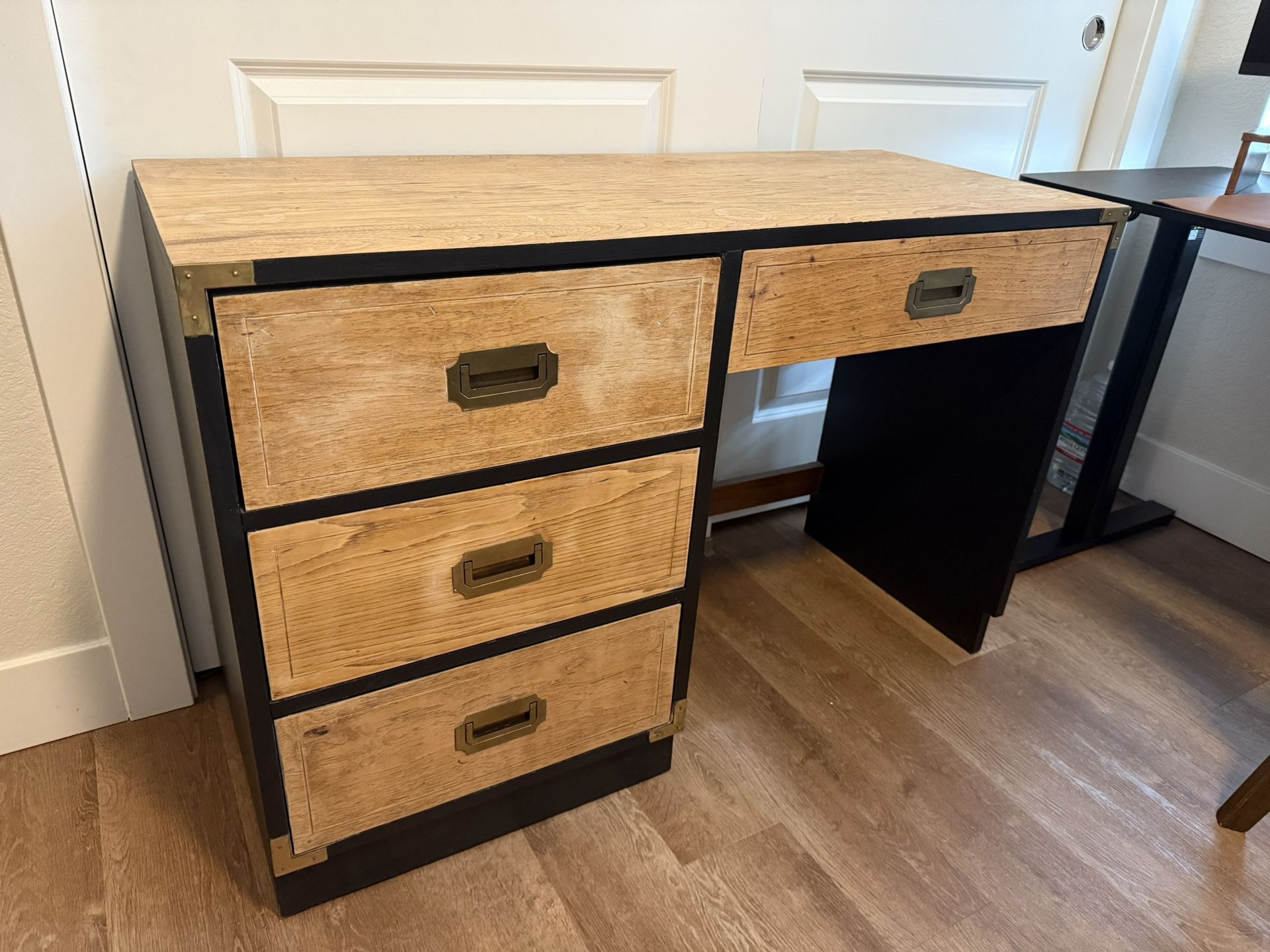 Wooden desk