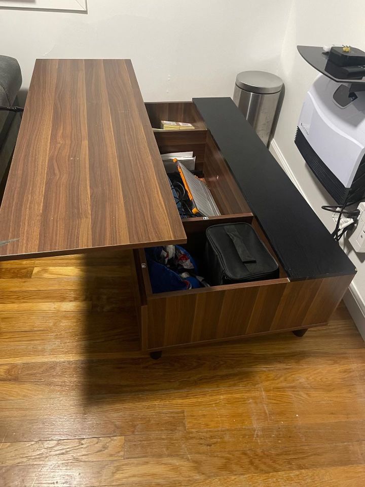 Coffee Tablet With Storage Freee