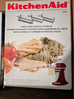 3 piece pasta roller & cutter set