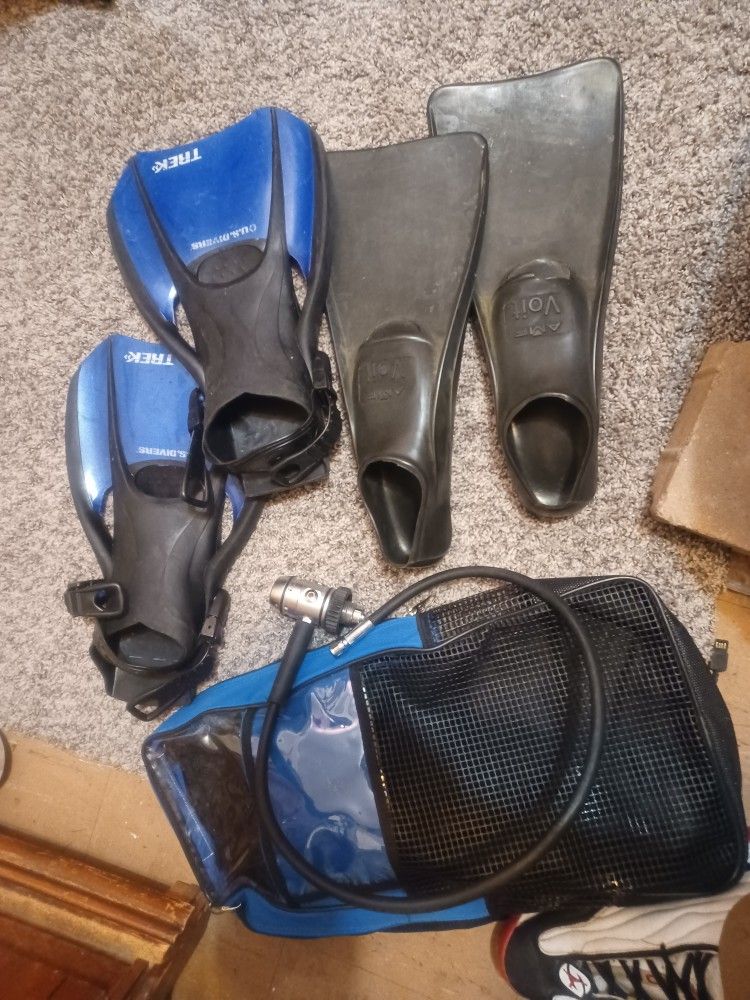 Tusa Hose New, Trek US Divers And AMF Voit