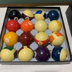 Billiards/ Pool Ball Set 