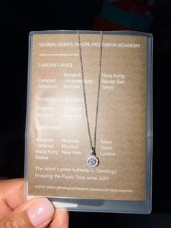 Diamond necklace