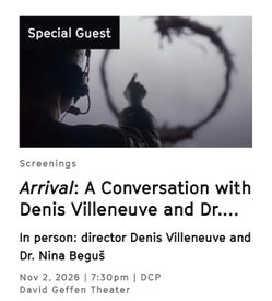 Arrival Q&A with Denis Villeneuve