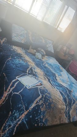 Queen bed frame and more