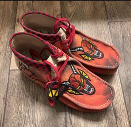 Stranger Things x Clarks Originals Wallabee Evo Hellfire Club Shoes Men’s 9.5