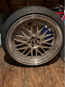 BBX 20 in rims with tires n great condition