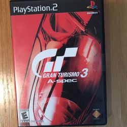 PS2 Gran Turismo 3 