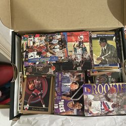 Box Full of Mutiple Sports Cards - $100