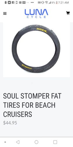 Soul stomper beach cruiser tires