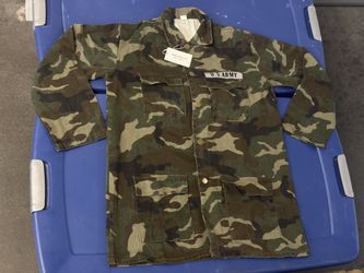 U.S. Army Combat Jacket Shirt Camouflage Mens