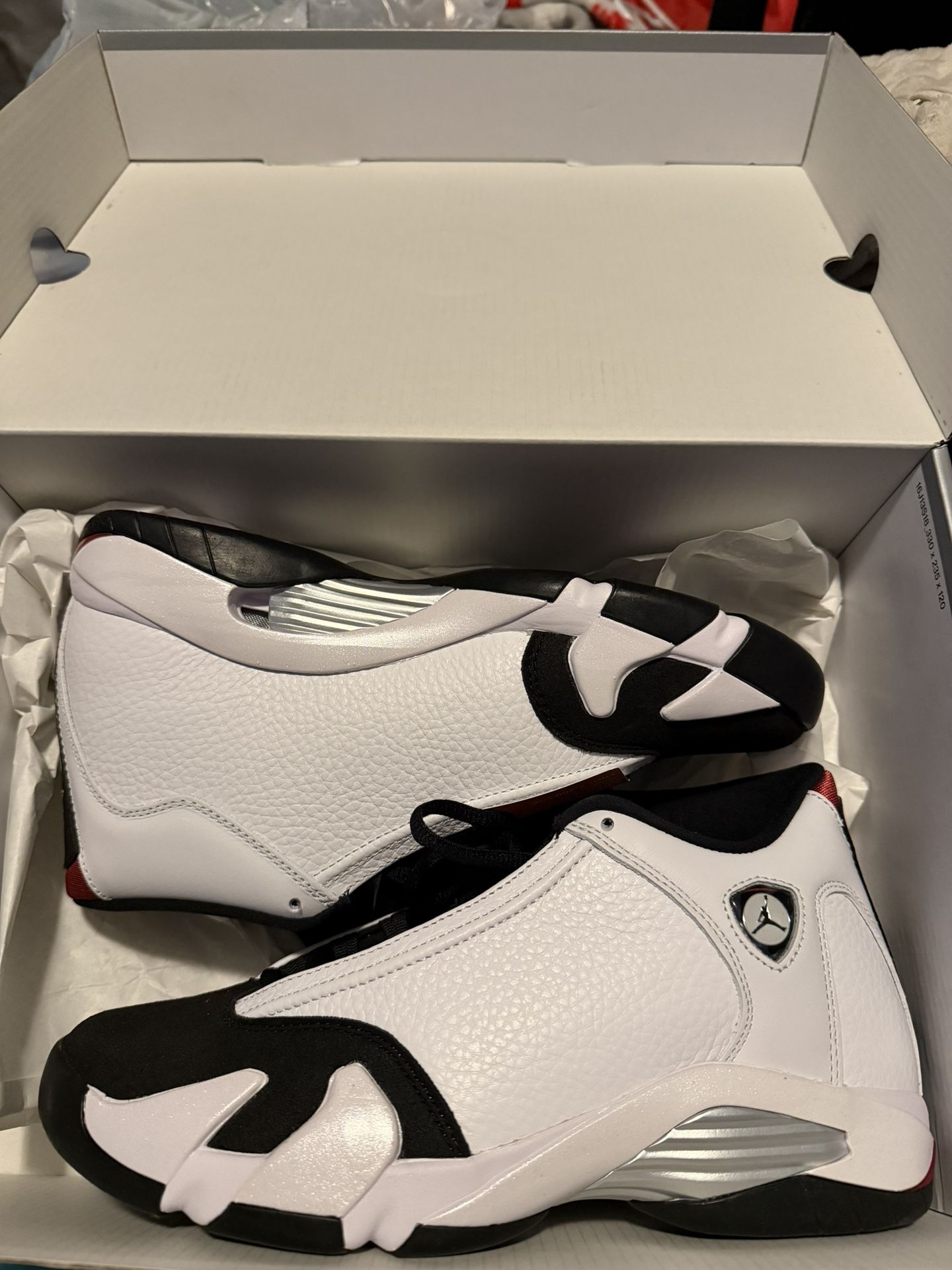 Air Jordan 14 Retro ‘Black Toe’ 2024