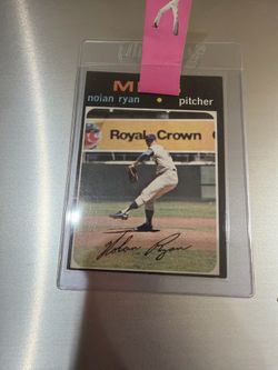 Nolan Ryan MLB Pitcher Baseball Card