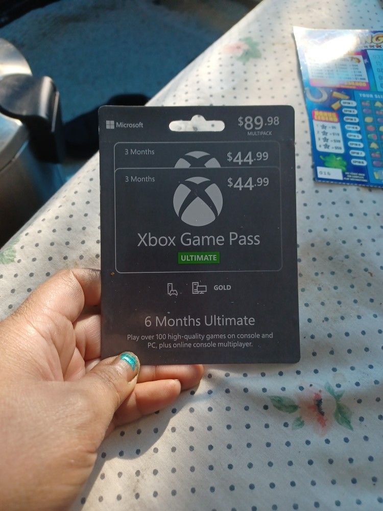 Xbox Gamepass Ultimate Multipack, 3 Months Game Pass Ultimate +