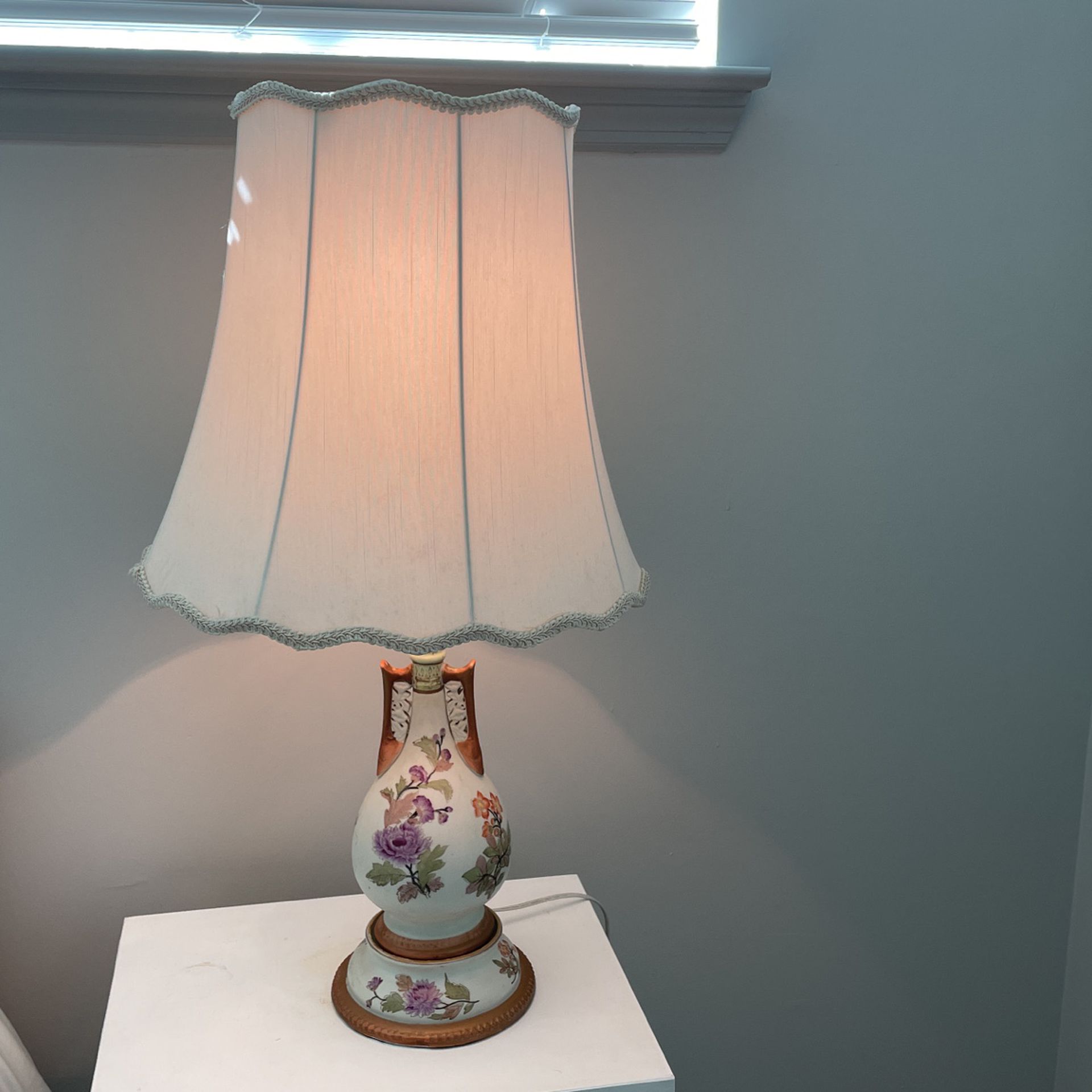 Antique bedside lamp