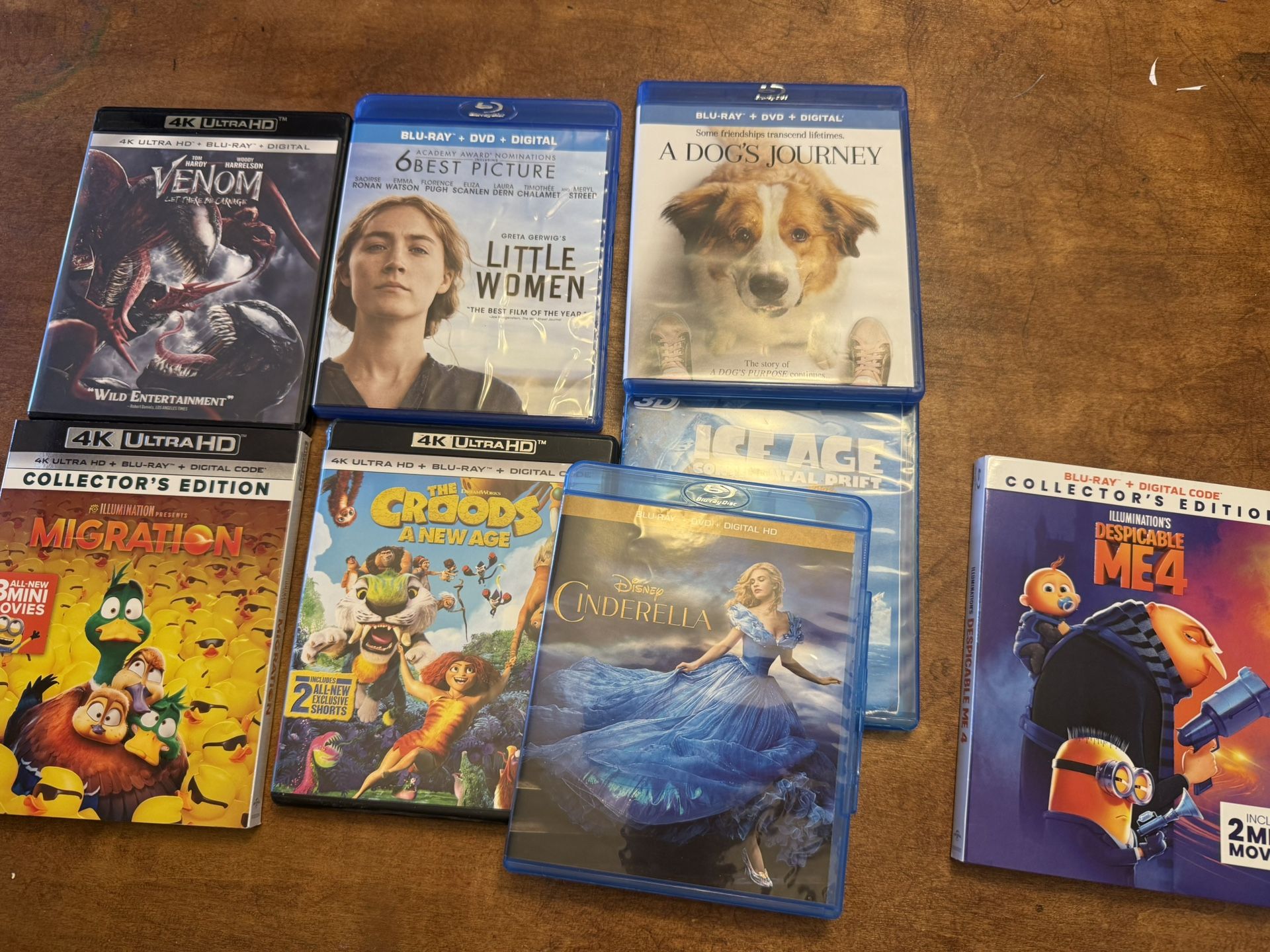 New & Used Blu-ray Lot (60-70) Movies New Titles $60 Firm - Includes DVDs