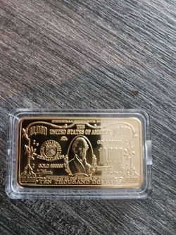 Gold plated replica
